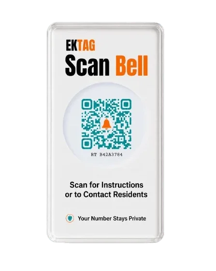 EkTag QR Door Bell